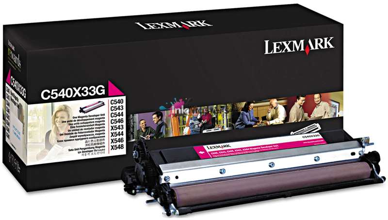 Genuine Lexmark C540X33G Magenta Developer Unit 30,000 Yield