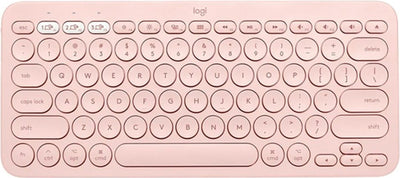 Logitech K380 Multi-Device Bluetooth Keyboard For Mac (Rose)