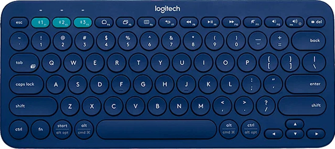Logitech K380 Multi-Device Wireless Bluetooth Keyboard - Blue