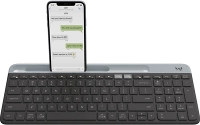 Logitech K580 Slim Multi-Device Wireless Keyboard (Graphite)