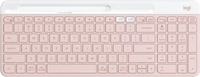 Logitech K580 Slim Multi-Device Wireless Keyboard (Rose)