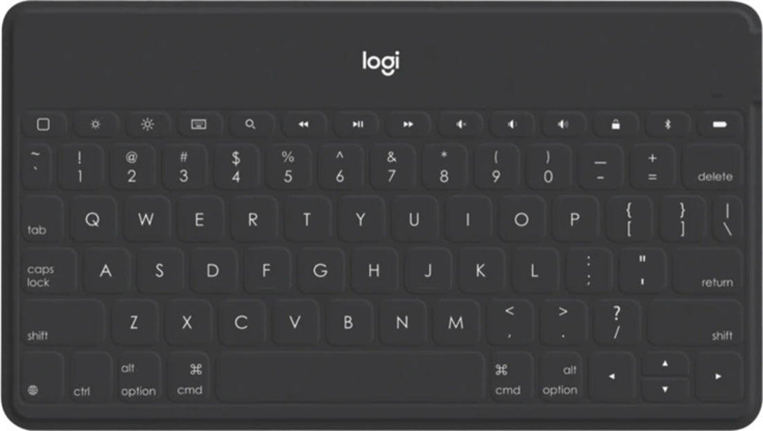 Logitech Keys-to-Go Portable Wireless Keyboard for Apple (Black)