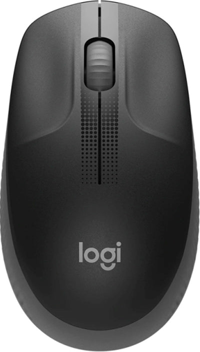 Logitech M190 Full-Size Wireless Mouse - Charcoa