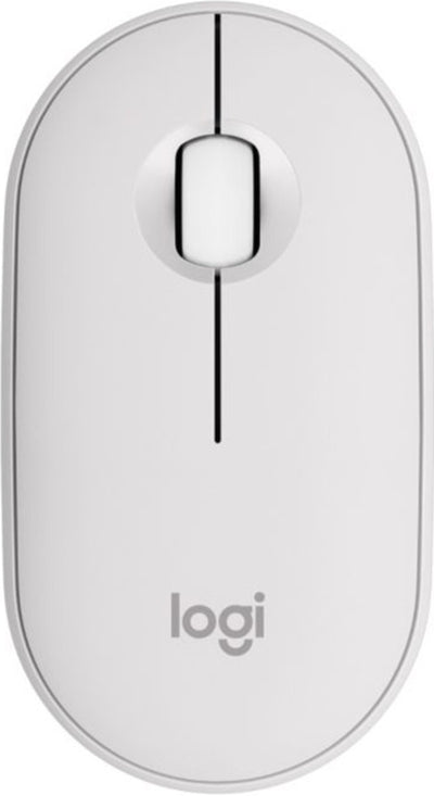 Logitech M350S Pebble Mouse 2 (Tonal White)