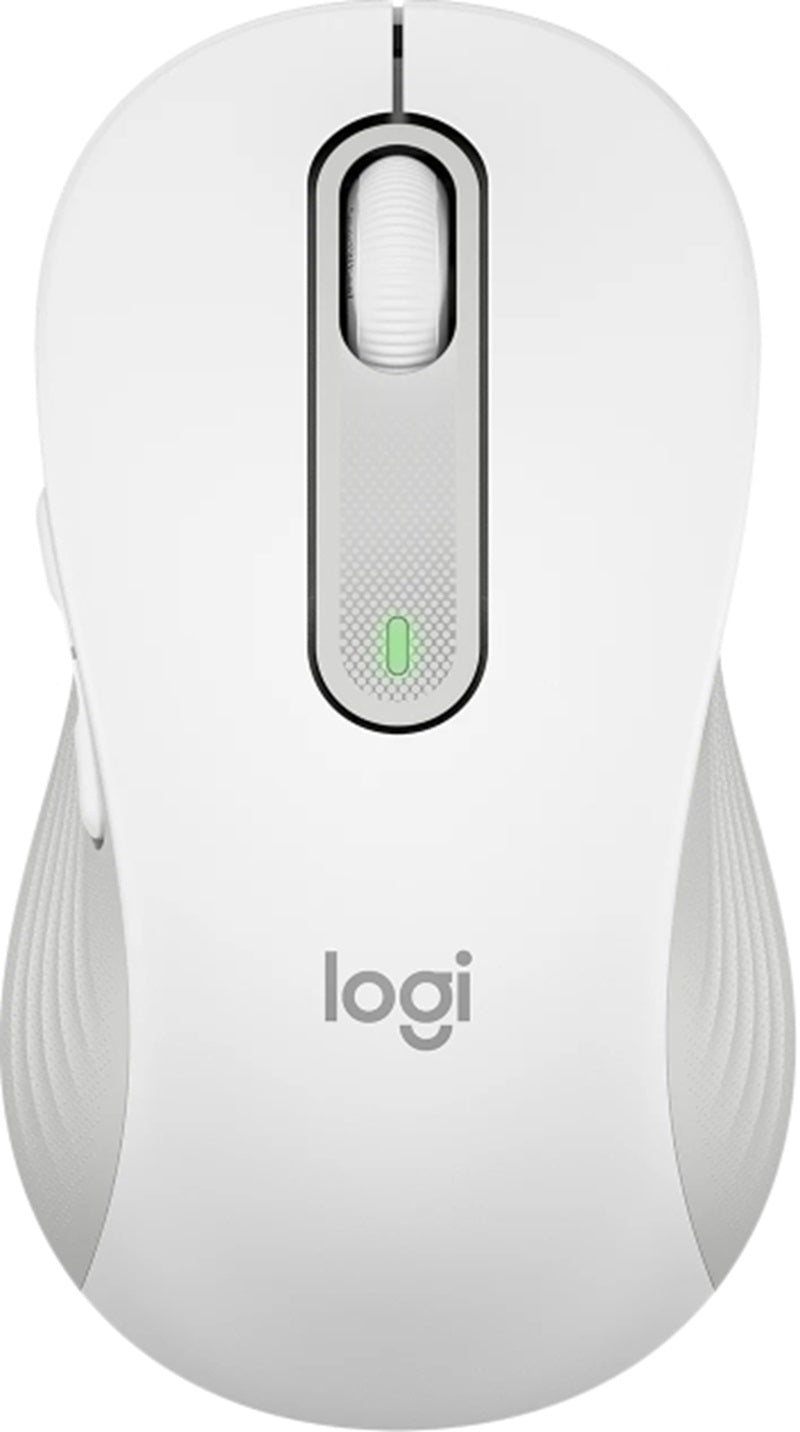 Logitech M650 Signature Wireless Mouse - White (Large)