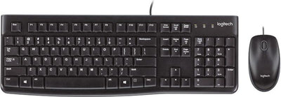 Logitech MK120 Wired Keyboard &amp; Mouse Combo