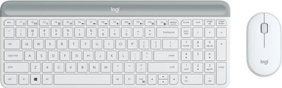 Logitech MK470 Slim Wireless Keyboard & Mouse Combo (Off-White)