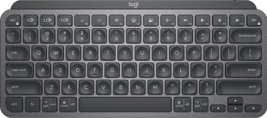 Logitech MX Master KEYS Mini Illuminated Wireless TKL Keyboard - Graphite