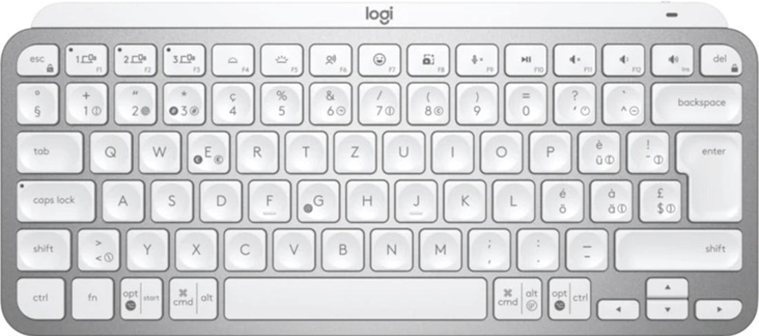 Logitech MX Keys Mini Wireless Keyboard (Pale Grey)