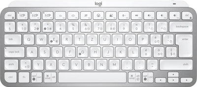 Logitech MX Keys Mini Wireless Keyboard (Pale Grey)