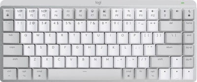 Logitech MX Mechanical Mini Wireless Keyboard for Mac (Pale Grey)