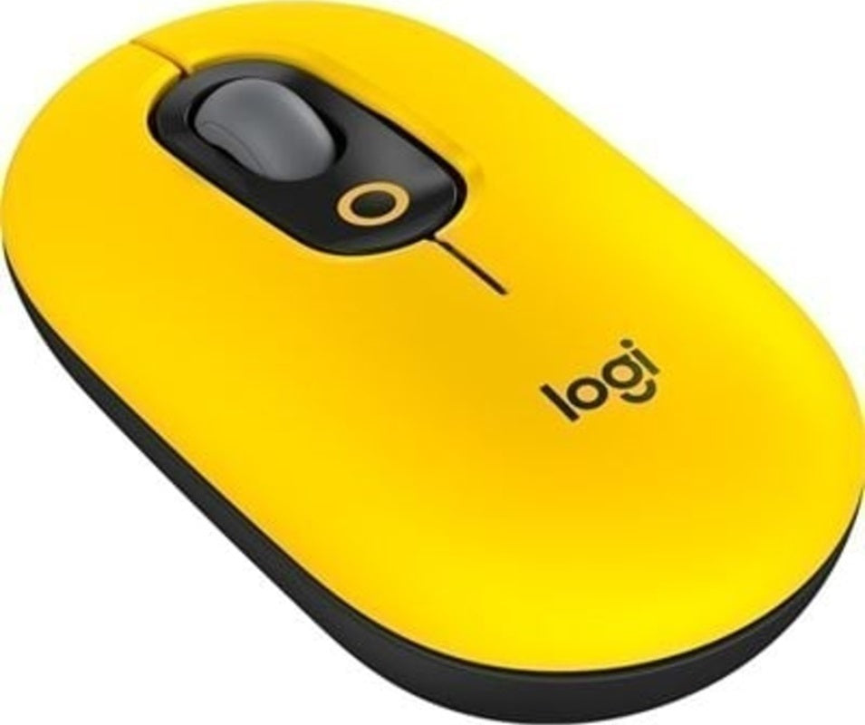 Logitech POP Wireless Mouse with Emoji Button Function (Blast)