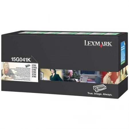 Lexmark 15G041K Black Toner Cartridge 6,000 Yield (Genuine)