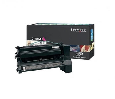 Lexmark C7700YH Yellow Genuine Toner Cartridge 10K Print Yield