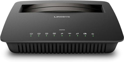 Linksys X6200 AC750 ADSL/ADSL2/ADSL2+/VDSL Dual-Band WiFi Modem Router