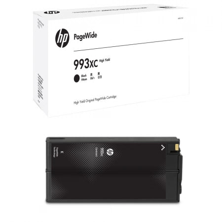 Genuine HP 993XC Black Contract PageWide Cartridge M0K31XC ~ 22,000 Prints High Capecity