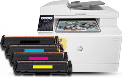 HP Colour LaserJet Pro MFP M183fw A4 Laser Printer + Toner Bundle