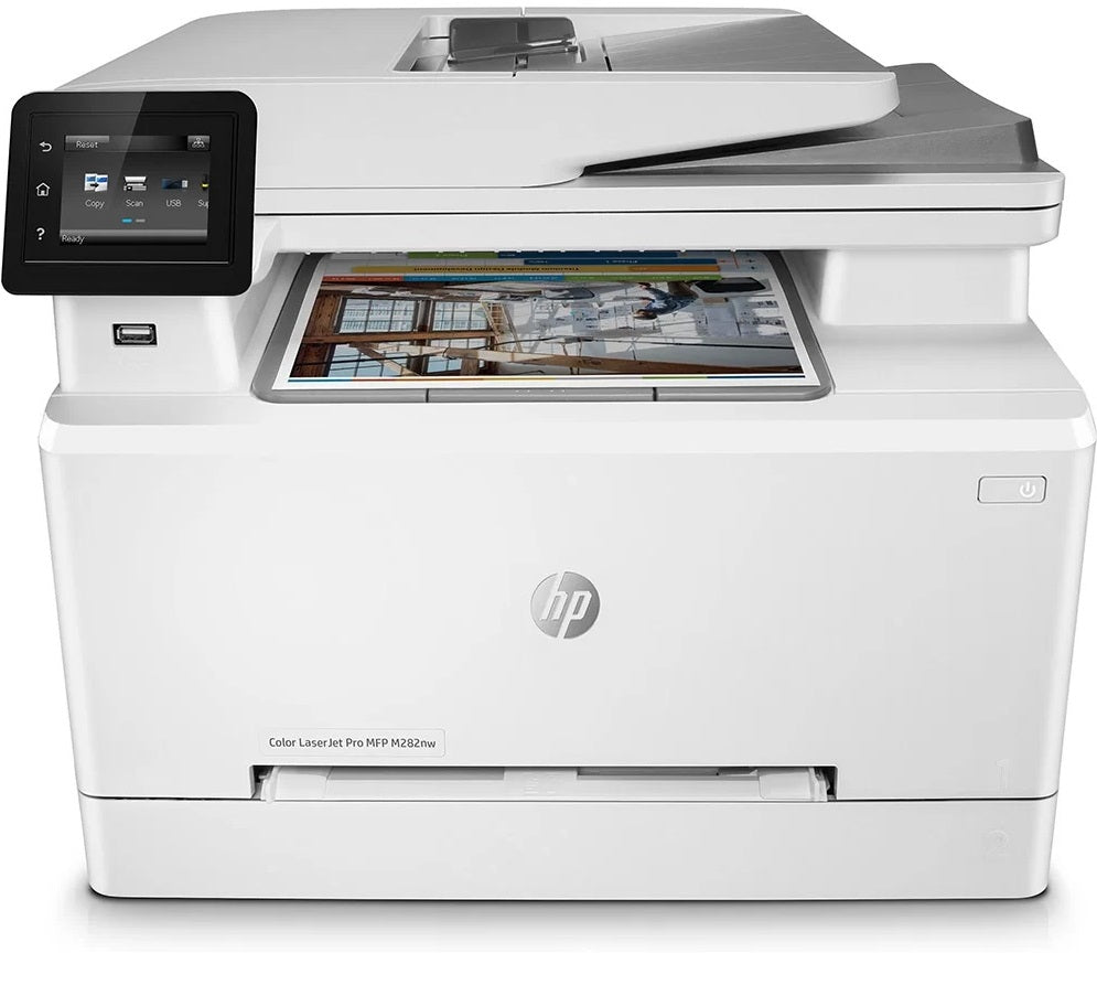 HP Color LaserJet Pro MFP M282nw A4 Colour Multifunction Printer 7KW72A wireless, auto double sided printing