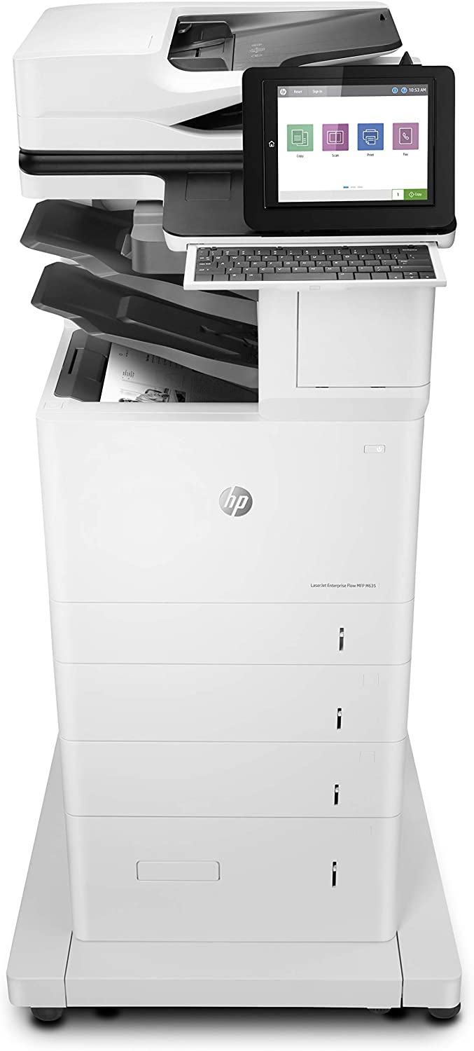 HP LaserJet Enterprise Flow MFP M635z Mono Laser Multifunction Printer
