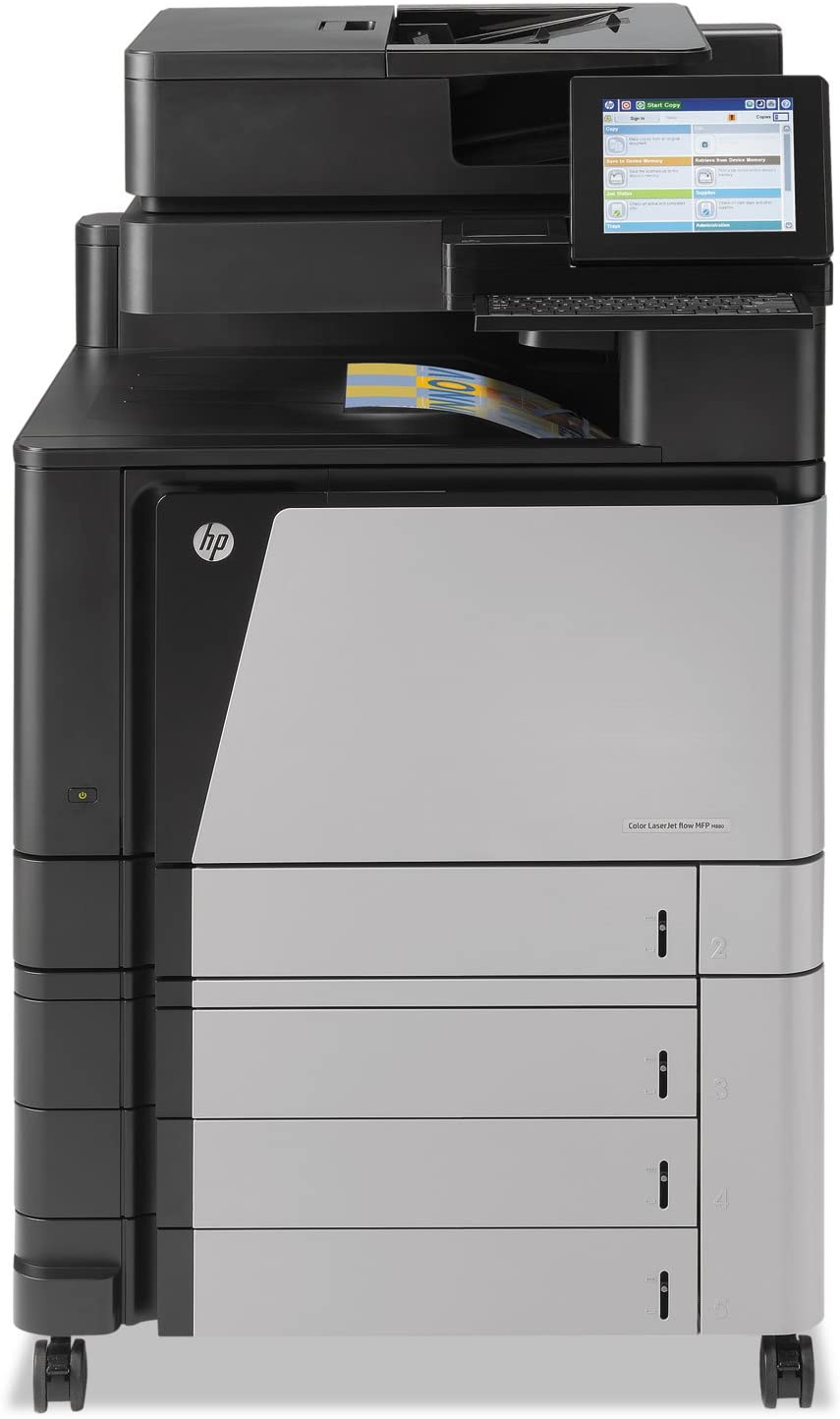 HP A3 Color LaserJet Enterprise flow MFP M880z Multifunction Printer