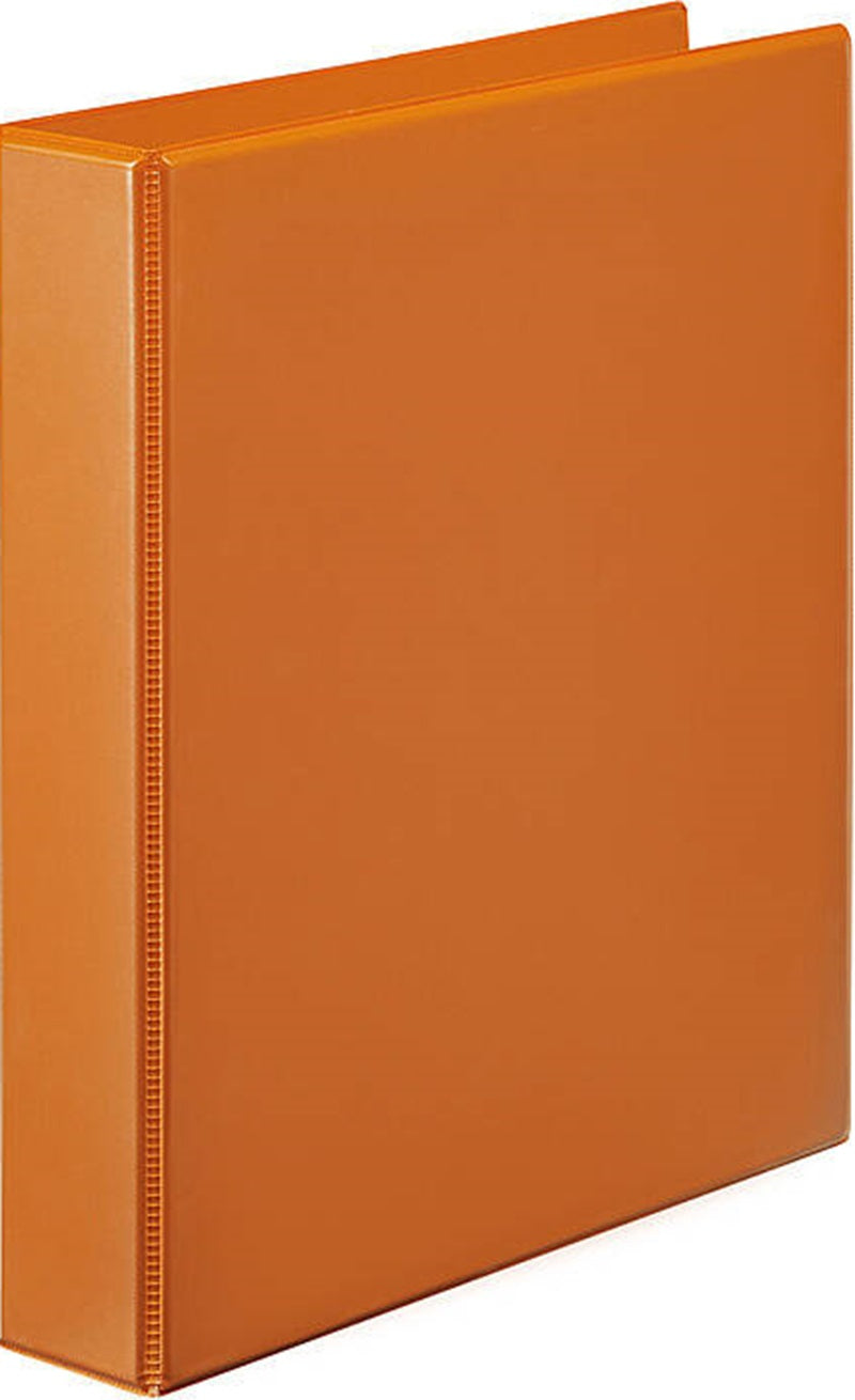 Marbig Clearview Insert Binder A4 25mm 2D-Ring Orange