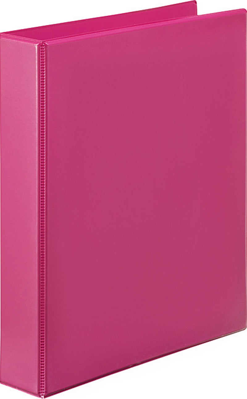 Marbig Clearview Insert Binder A4 25mm 2D-Ring Pink