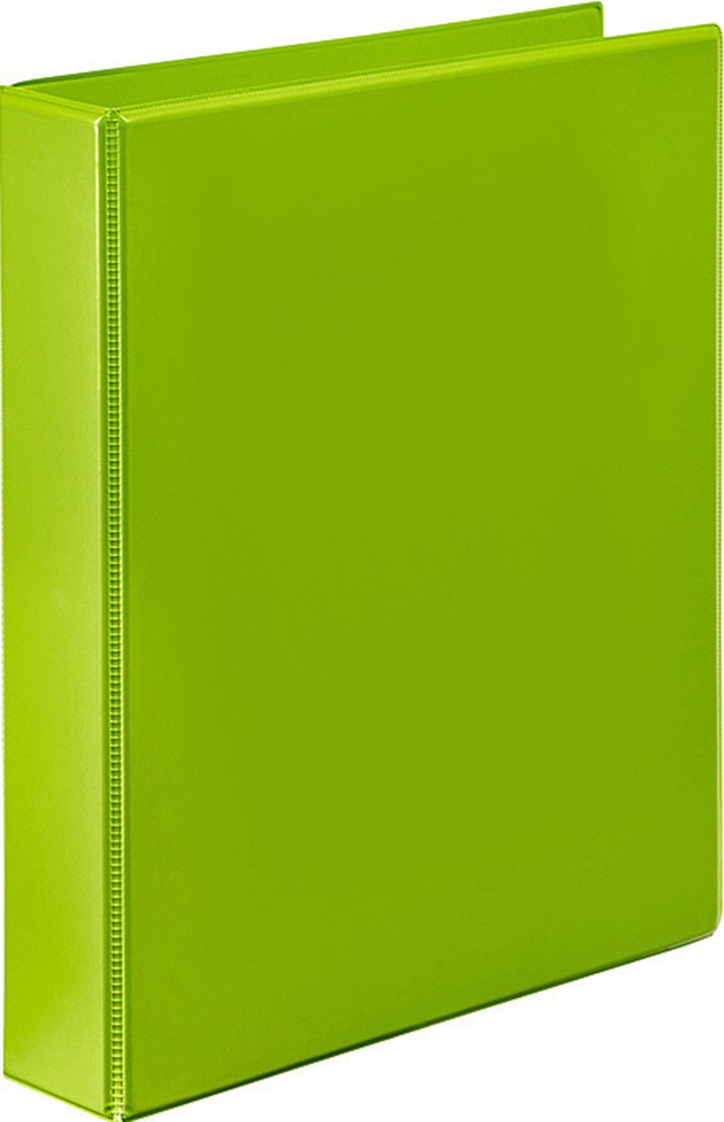 Marbig Clearview Insert Binder A4 38mm 2D-Ring Lime