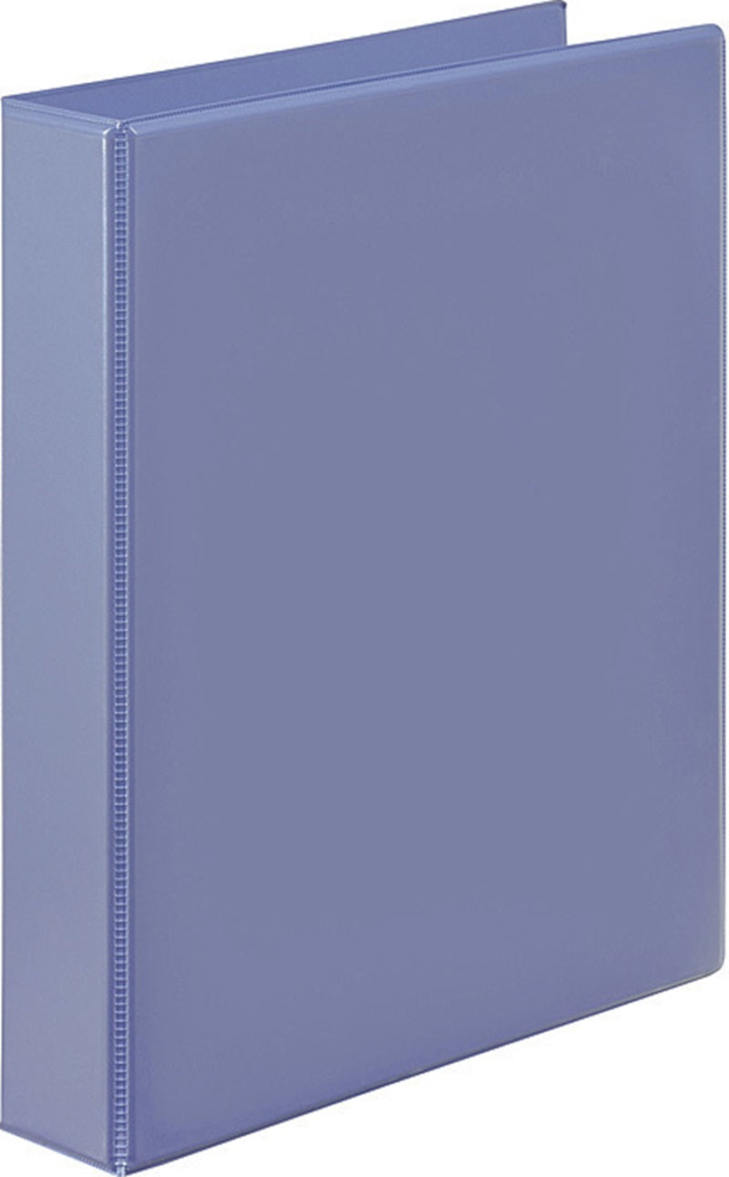 Marbig Clearview Insert Binder A4 38mm 2D-Ring Purple