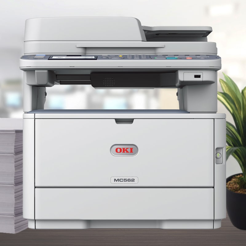OKI MC562dn Colour Laser Multifunction Printer Refurbished
