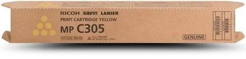Genuine Ricoh Aficio MPC305 MP-C305SPF Yellow Toner Cartridge 841609 / 841613 4,000 Yield