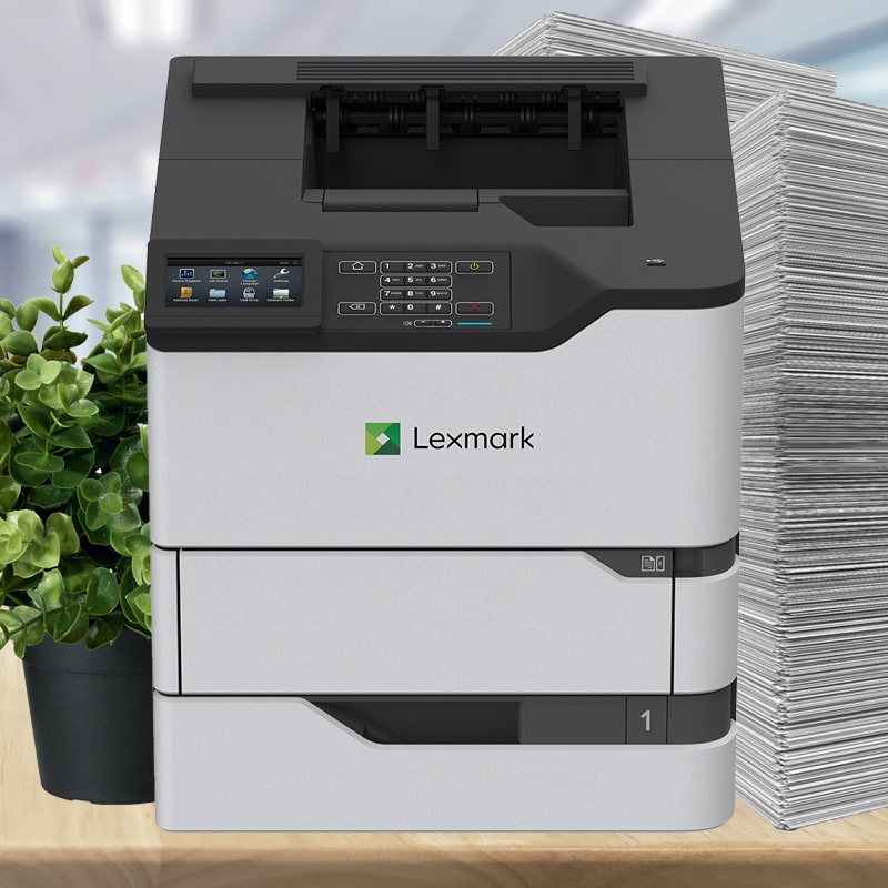[66ppm] Lexmark MS826de Mono Laser Printer