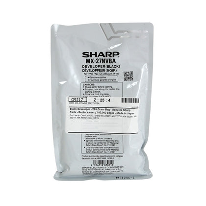 Sharp MX27NVBA Black Genuine Developer 100K Page