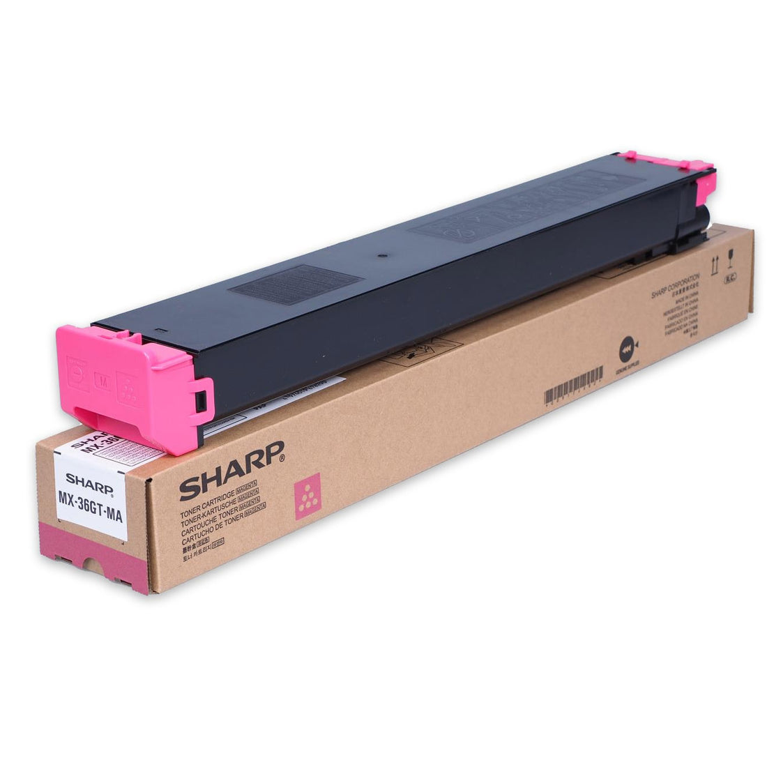 Genuine Sharp MX36GTMA Magenta Toner Cartridge 15,000 Page