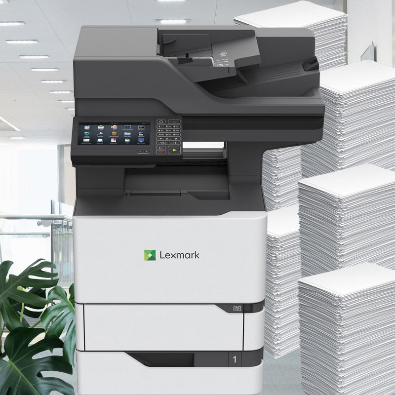 [70ppm] Lexmark MX722adhe Multifunction Mono Laser Printer