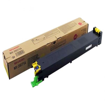 Genuine Sharp MX31GTYA MX31 Yellow Toner MX3100N MX2600N MX2310N - 15,000 Pages