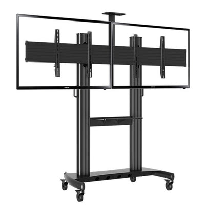 HEIGHT ADJUSTABLE TROLLEY FOR TV  SCREEN SIZE 40"-65"  MAX 136.4KG