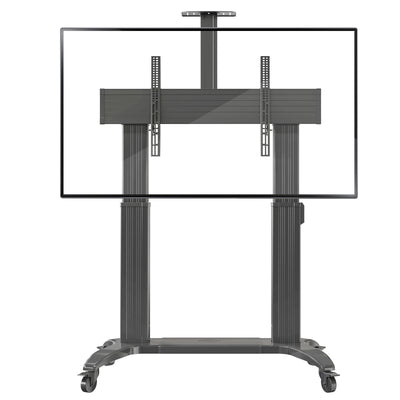 MOTORISED HEIGHT ADJUSTABLE MOBILE CART  60" - 100" FLAT PANEL  136.4KG