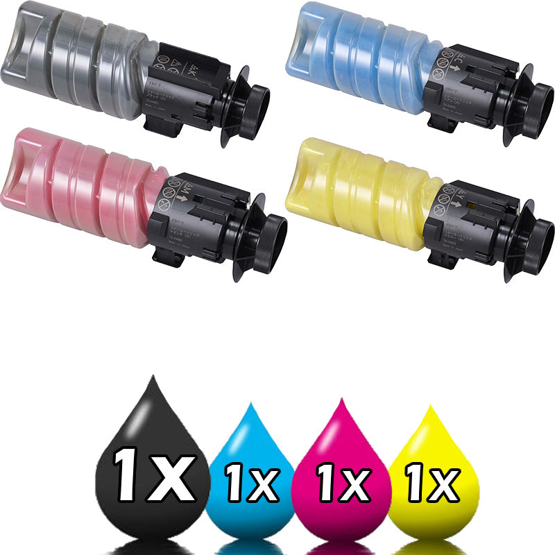 Genuine 4 Pack OKI MC554 Toner Cartridge Value Pack [1BK, 1C, 1M, 1Y]