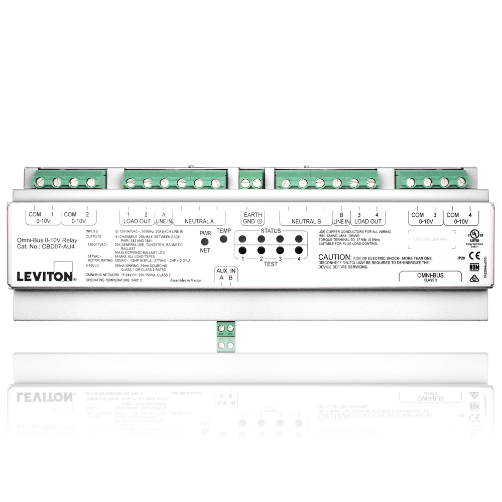 OMNI-BUS 4 CHANNEL 0-10V DIMMER