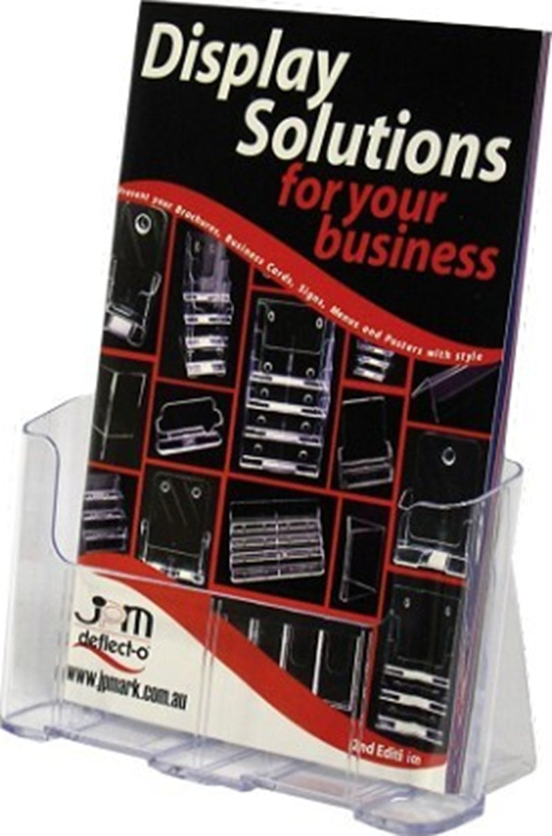 Deflect-O A4 Full-Size Wall Mount Brochure Holder 77001