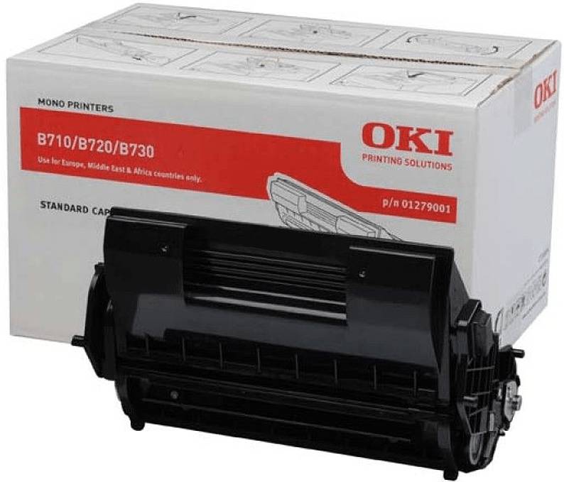 Genuine OKI B710 1279001 Black Toner Cartridge 15,000 Print