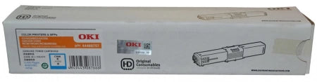 Genuine OKI MC362w Cyan Toner Cartridge 44469757 2000 Pages