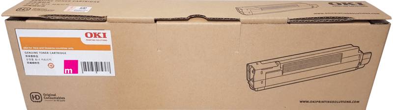 OKI C8600 43487726 Magenta Genuine Toner Cartridge 6,000 Print