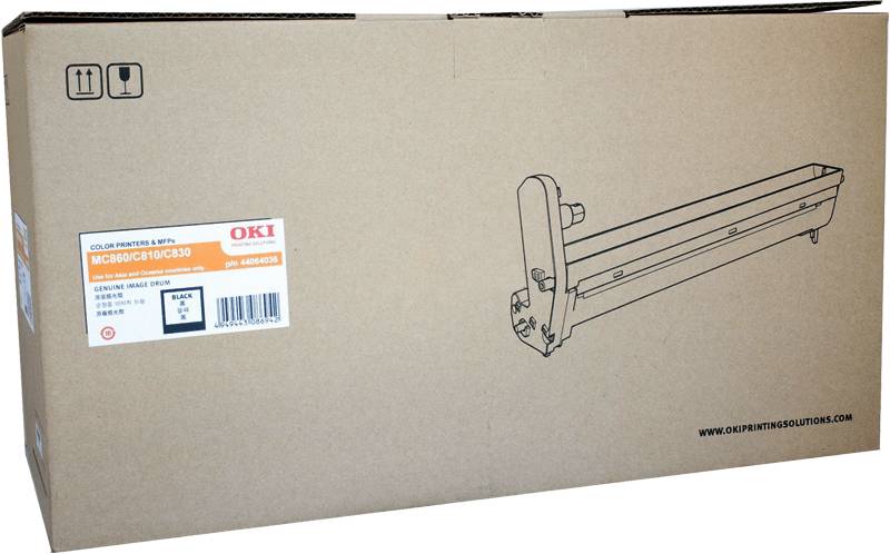 Genuine OKI C810 Black Imaging Drum Unit 20,000 Prints (44064036)