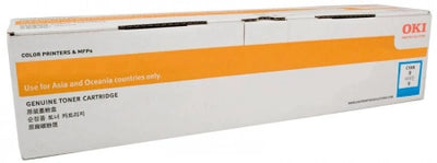 Genuine OKI C110 44250707 Cyan Toner Cartridge 2,500 Prints