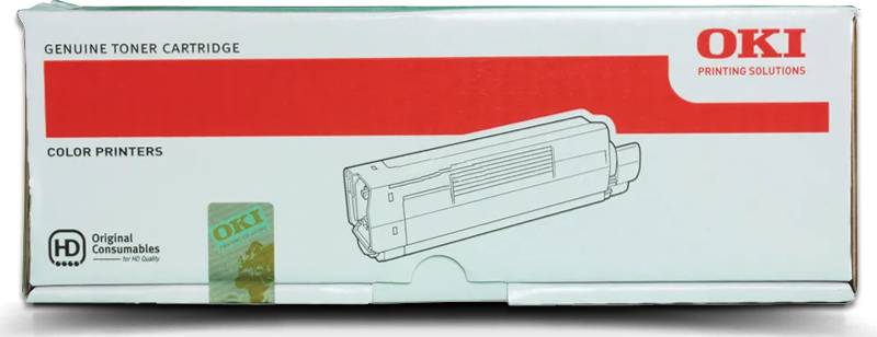 Genuine OKI MC852 44643023 Cyan Toner Cartridge 7,000 Print