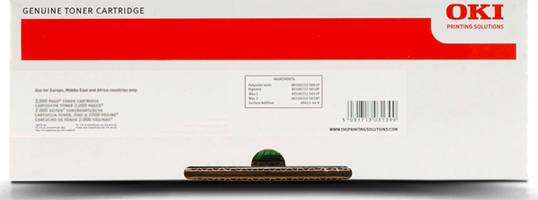 Genuine OKI C301 44973545 Yellow Toner Cartridge 1,500 Print