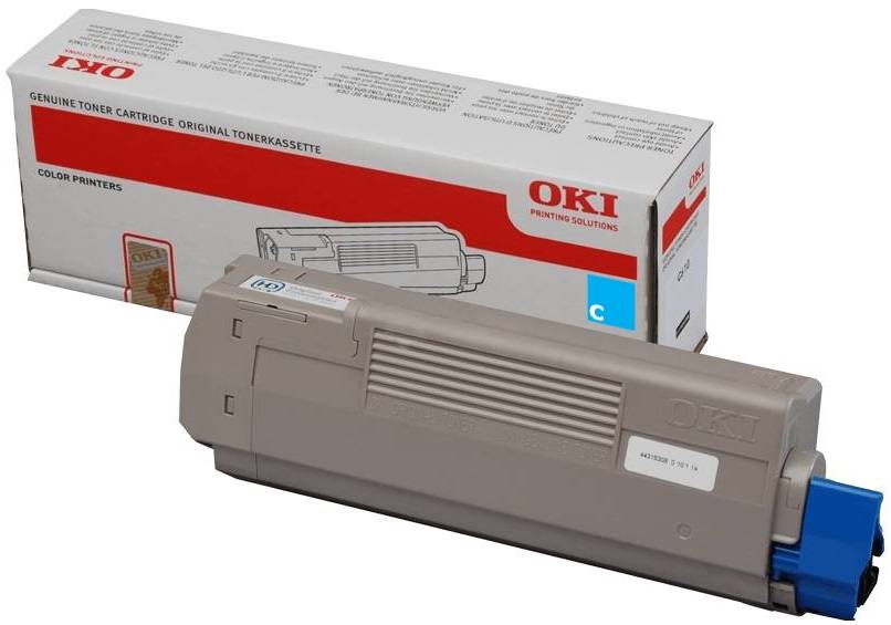 Genuine OKI C911 45536519 Cyan Toner Cartridge 38,000 Page
