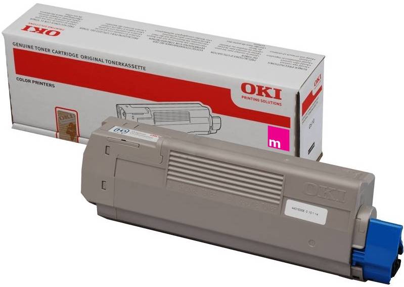 Genuine OKI C532DN Magenta Toner Cartridge 46490610 6,000 Page