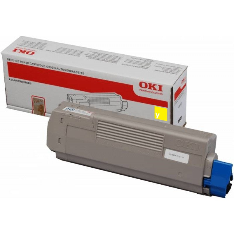 Genuine OKI C332 MC363 46508717 Yellow Toner Cartridge 3,000 Print